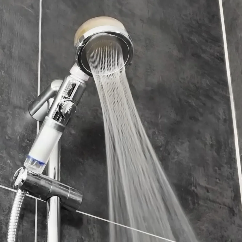 Aquadon Massage & Wellness|Körperpflege & Hygiene-EcoTornado wassersparender Duschkopf 1 Stk. inkl. Ersatzfilter 5er-Set GRATIS