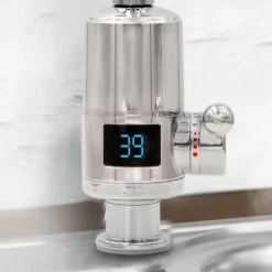 Aquadon Smarte Haushaltshelfer|Heizen-SmartHeater Fix-Head Wasserhahn mit integriertem Durchlauferhitzer