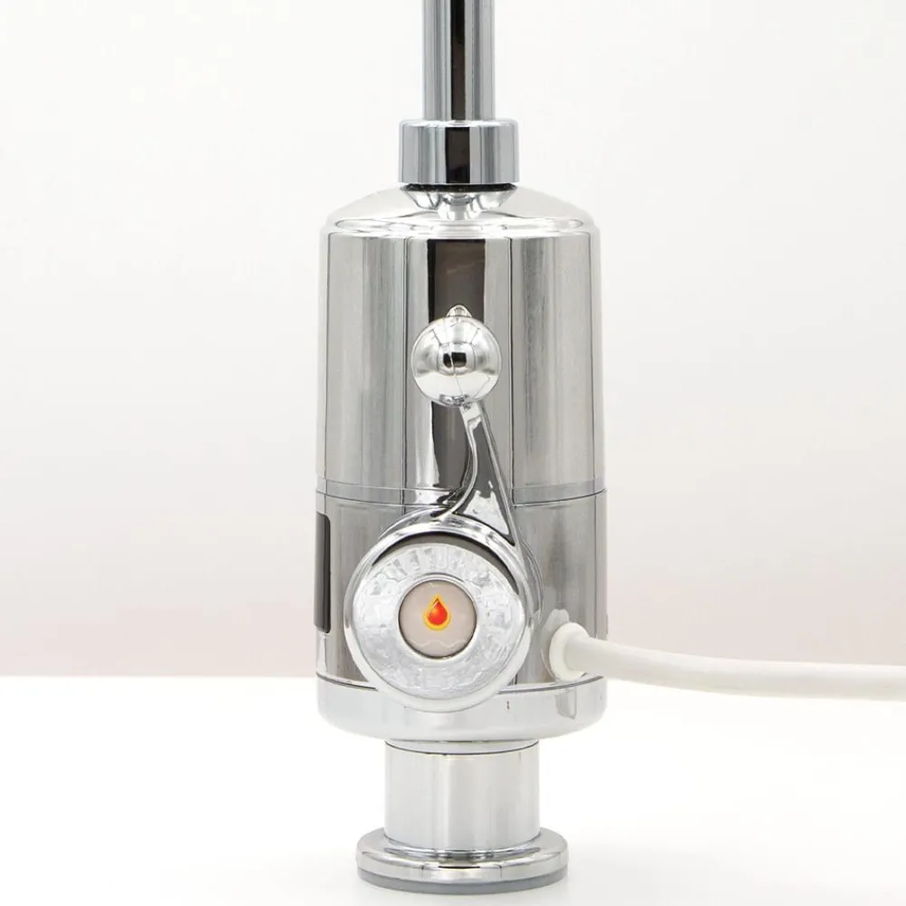 Aquadon Smarte Haushaltshelfer|Heizen-SmartHeater Fix-Head Wasserhahn mit integriertem Durchlauferhitzer