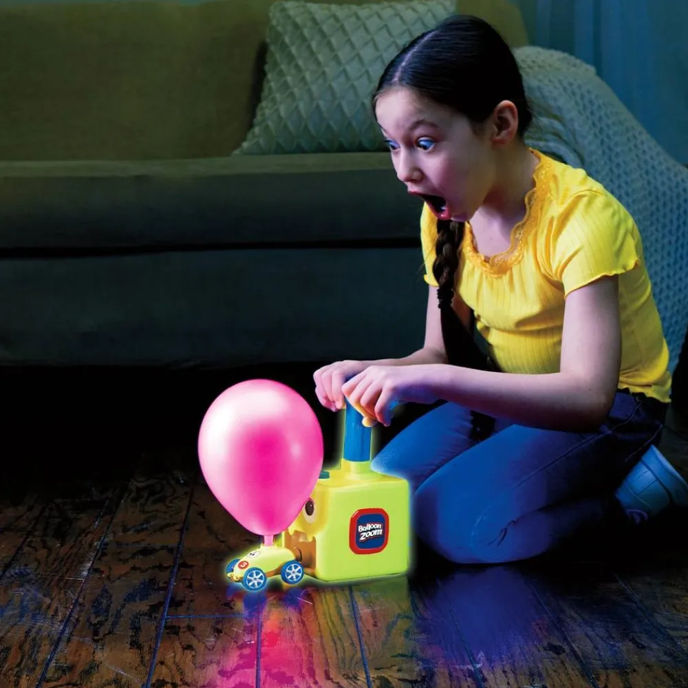 Keine Spiel & Spaß-Balloon Zoom ballonbetriebenes Spielzeugset inkl. Zubehör 1+1 GRATIS
