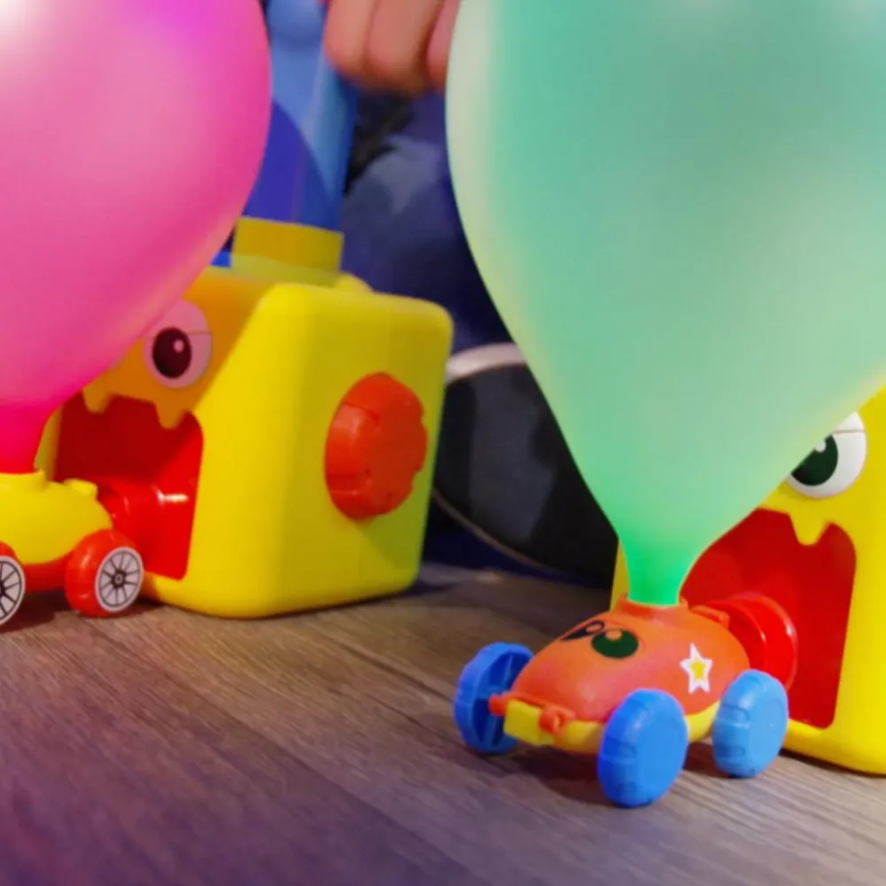 Keine Spiel & Spaß-Balloon Zoom ballonbetriebenes Spielzeugset inkl. Zubehör 1+1 GRATIS
