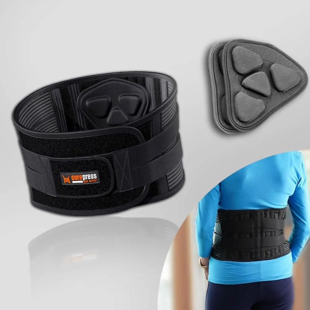 Belena Gesundheit & Wohlbefinden|Massage & Wellness-Core Press Rückenbandage verstellbar