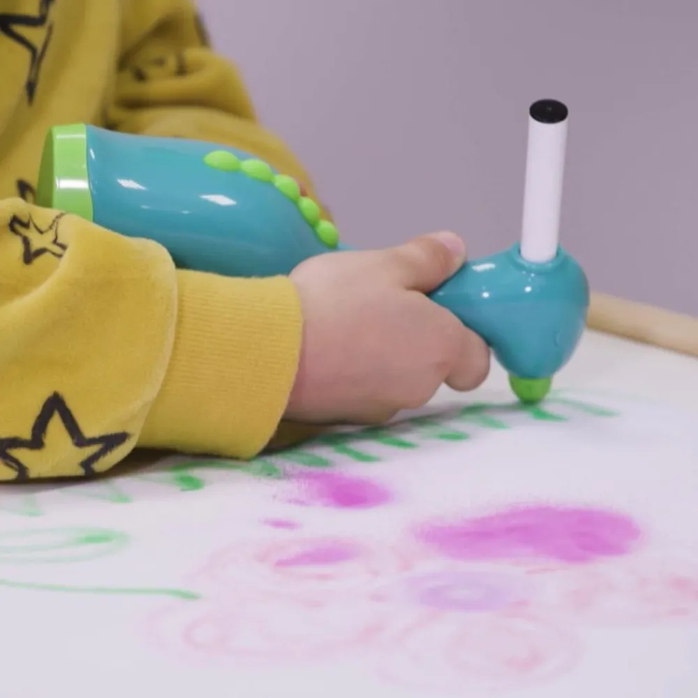 Keine Spiel & Spaß-Brusholino Dino Airbrush-Malsystem