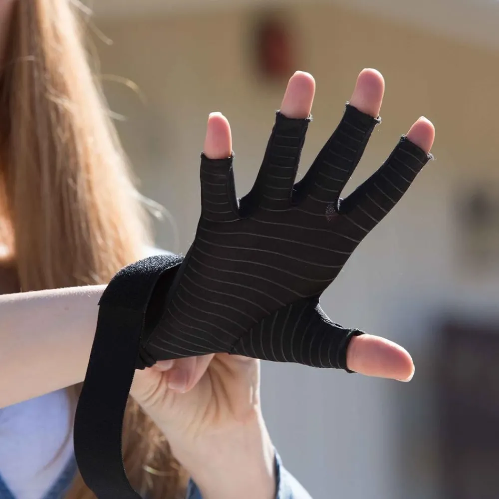 Keine Nützliche Helfer Für Das Beste Alter|Gesundheit & Wohlbefinden-Copper Fit Hand Relief Stütz-Handschuhe