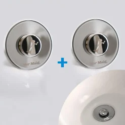 Sonstiges Reinigung-Drain Magic 2in1 Universal Waschbeckenstöpsel mit Abflusssieb 1+1 GRATIS