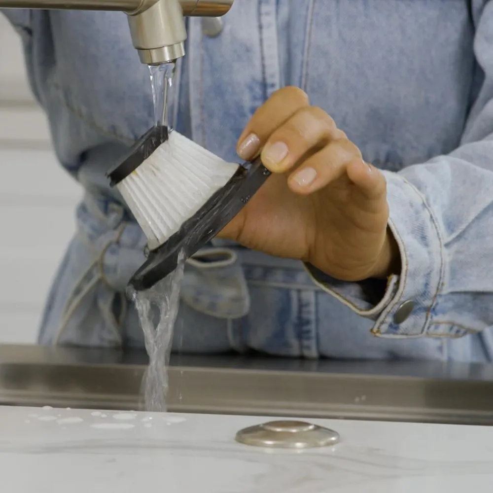 Keine Reinigung-Easy Touch AirFlow Akku-Handstaubsauger mit Kompressorfunktion