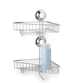 EVERLOC Clevere Alltagshelfer|Smarte Haushaltshelfer-Eckregal 2-er