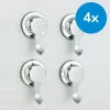 EVERLOC Smarte Haushaltshelfer|Küchenhelfer & Kochzubehör-Haken 4er-Set klein