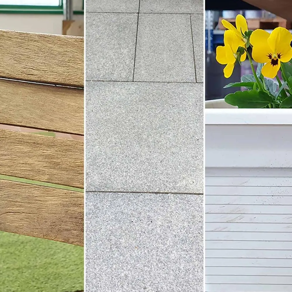 Keine Heimwerken|Garten-Freshmo Outdoor-Reiniger inkl. Reinigungsbürsten 750ml+750ml GRATIS