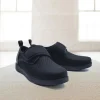 Keine Textil|Nützliche Helfer Für Das Beste Alter-Gold Care schwarz unterstützender Schuh