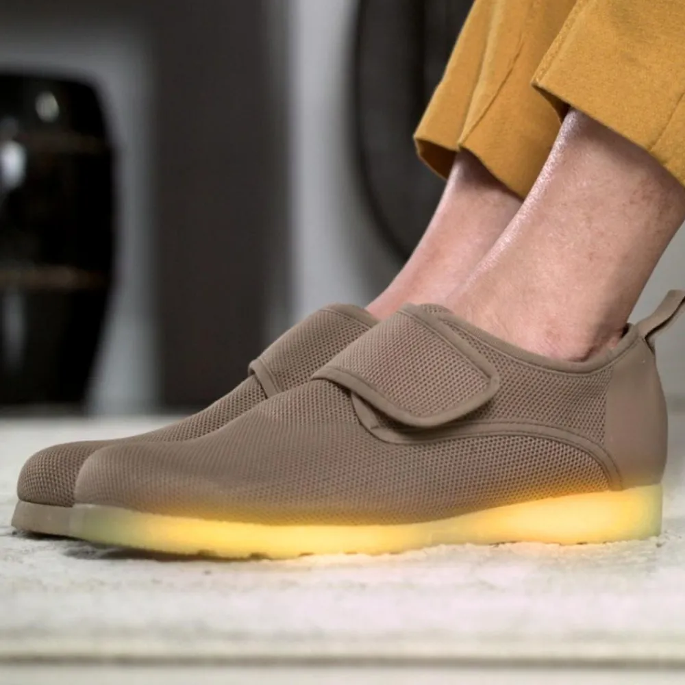 Keine Textil|Nützliche Helfer Für Das Beste Alter-Gold Care schwarz unterstützender Schuh