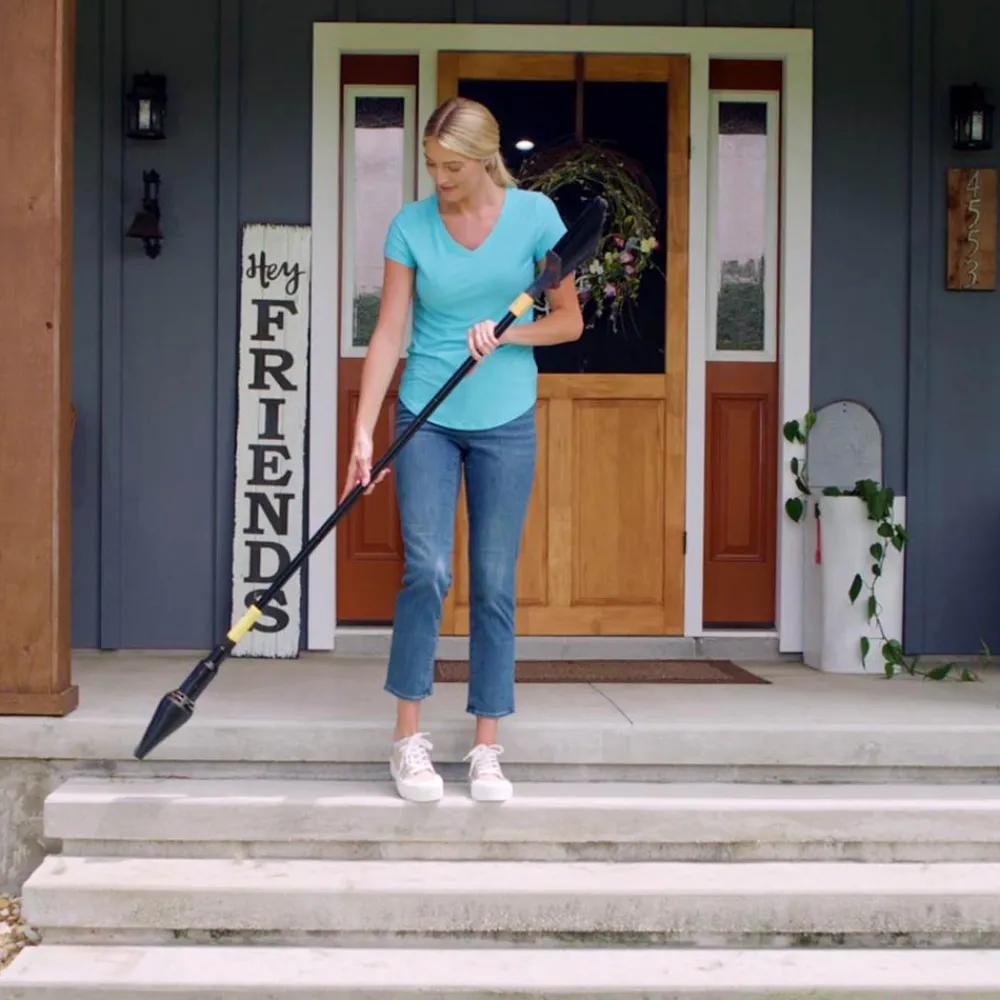 Keine Garten|Reinigung-Hammersmith BlastBroom 2in1-Outdoor-Besen mit Gebläsefunktion