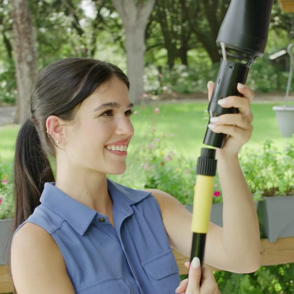 Keine Garten|Reinigung-Hammersmith BlastBroom 2in1-Outdoor-Besen mit Gebläsefunktion