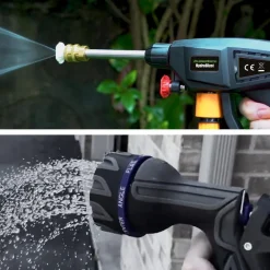 Hammersmith Auto|Garten-HydroBlast Akku Druckreiniger inkl. Zubehör GRATIS