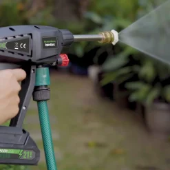 Hammersmith Auto|Garten-HydroBlast Akku Druckreiniger Spar-Set inkl. Zusatzakku 1.300 mAH