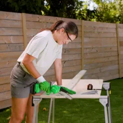 Hammersmith Garten-PocketSaw Pro Mini Akku Kettensäge inkl. 2x Ersatzketten & 1x Kettensägeöl