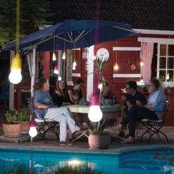 HandyLux Beleuchtung|Garten-Colors kabellose LED Allzweckleuchten 4er-Set