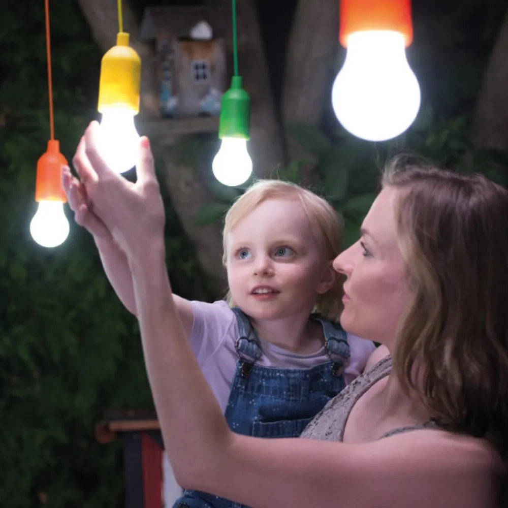 HandyLux Beleuchtung|Garten-Colors kabellose LED Allzweckleuchten 4er-Set