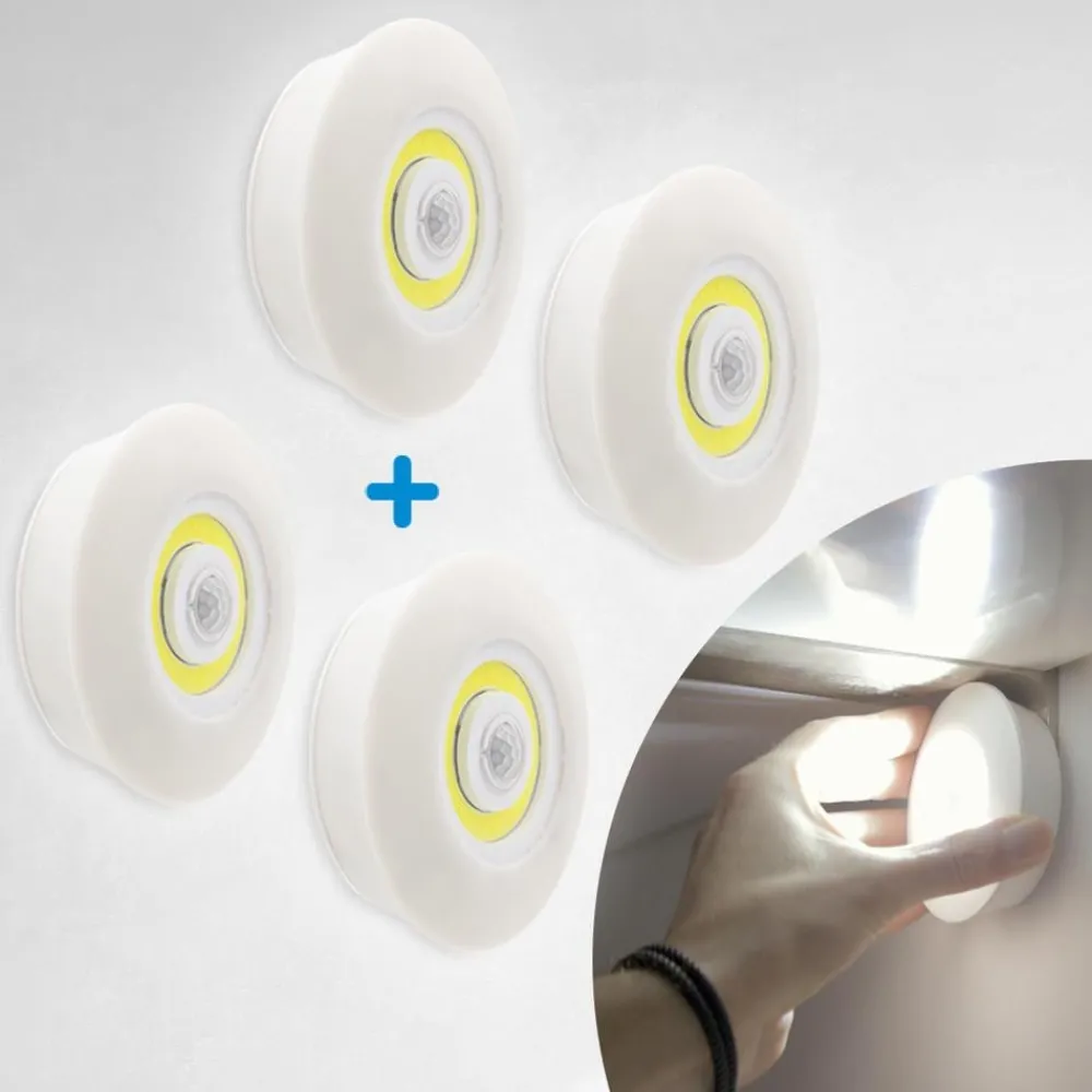 HandyLux Beleuchtung-Top Bright LED-Decken- & Wandleuchte 2+2 Set