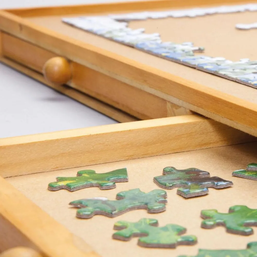 Keine Spiel & Spaß-Holz Puzzle-Tisch für 500 Teile
