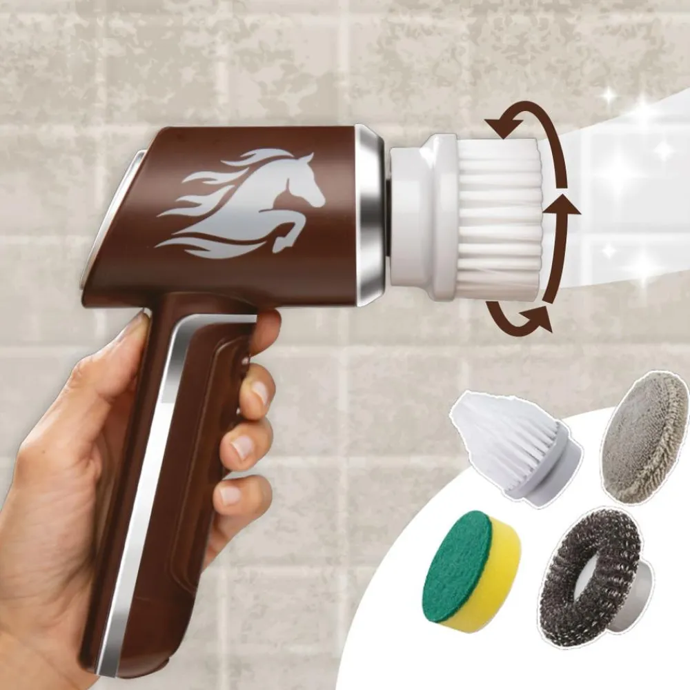 Keine Reinigung-HorsePower Scrubber Akku Rotationsbürste
