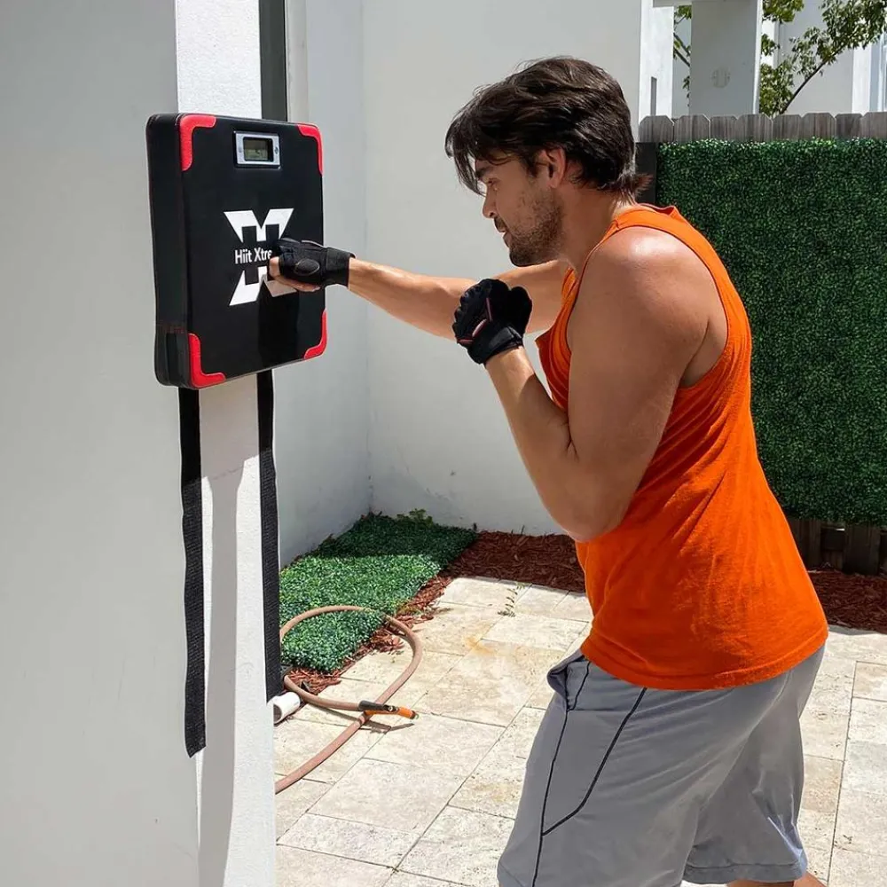 Kendox Trainingsgeräte-HiiT Extreme Wandboxkissen inkl. Handschuhen & Springseil