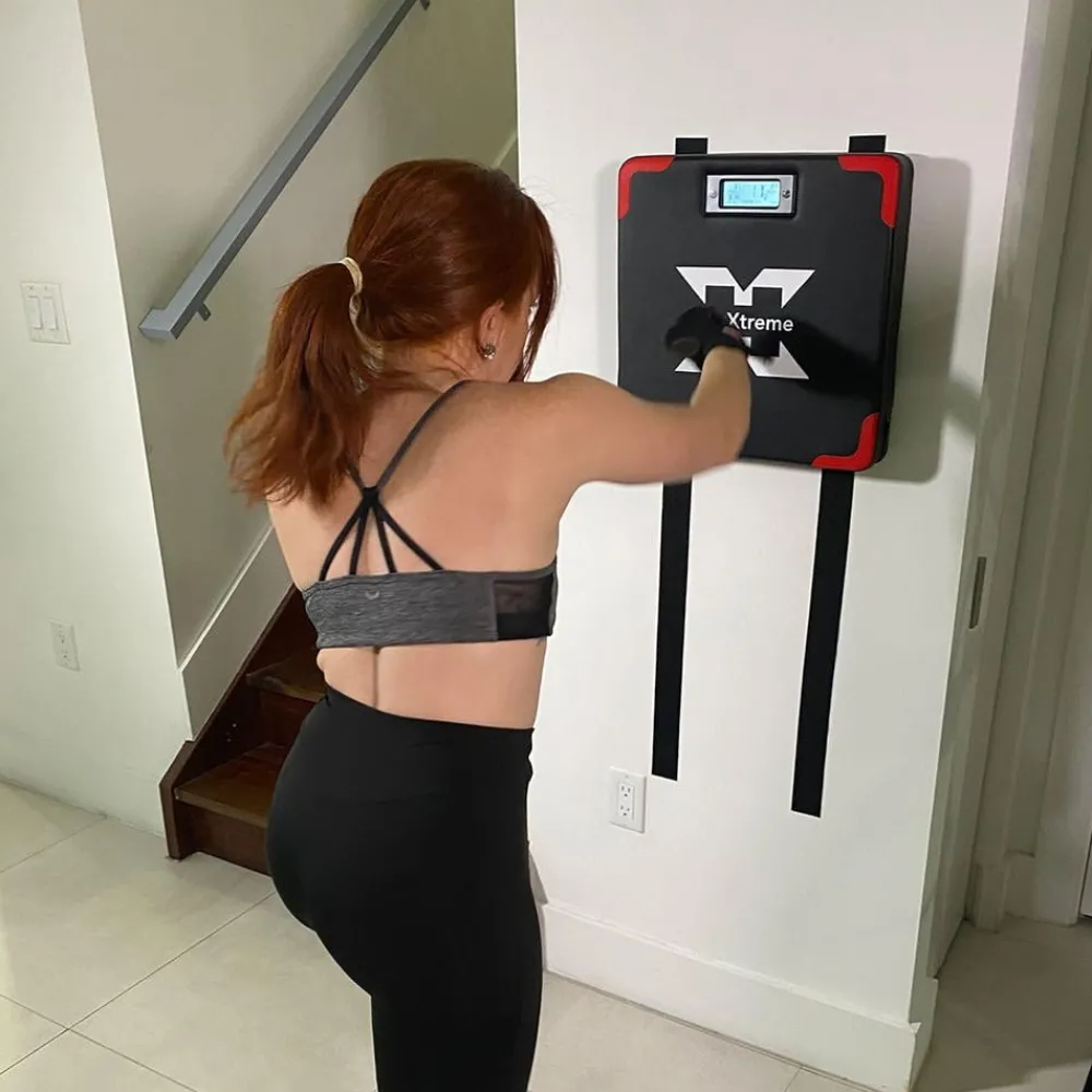 Kendox Trainingsgeräte-HiiT Extreme Wandboxkissen inkl. Handschuhen & Springseil