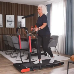 Kendox Trainingsgeräte-Walk2Run Duales Walking- und Laufband