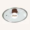 Livington Küchenhelfer & Kochzubehör-Copper & Stone Pan Deckel 24cm