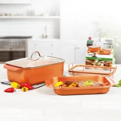 Livington Pfannen & Töpfe-Copperline WonderCooker multifunktionales Kochgeschirr (B-Ware)