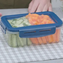 Livington Küchenhelfer & Kochzubehör-Flex & Fresh 2er-Set Frischhaltedosen