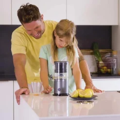 Livington Küchengeräte-JuiceBoost Entsafter Sparset inkl. Harry Blackstone AirBlade Messerset & Rezeptheft GRATIS