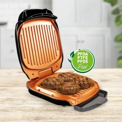 Livington Küchengeräte-Low Fat Grill Kontaktgrill
