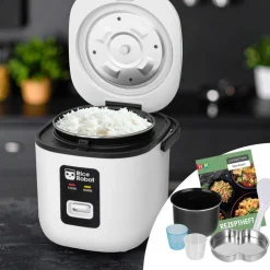 Livington Küchengeräte-RiceRobot smarter Reiskocher