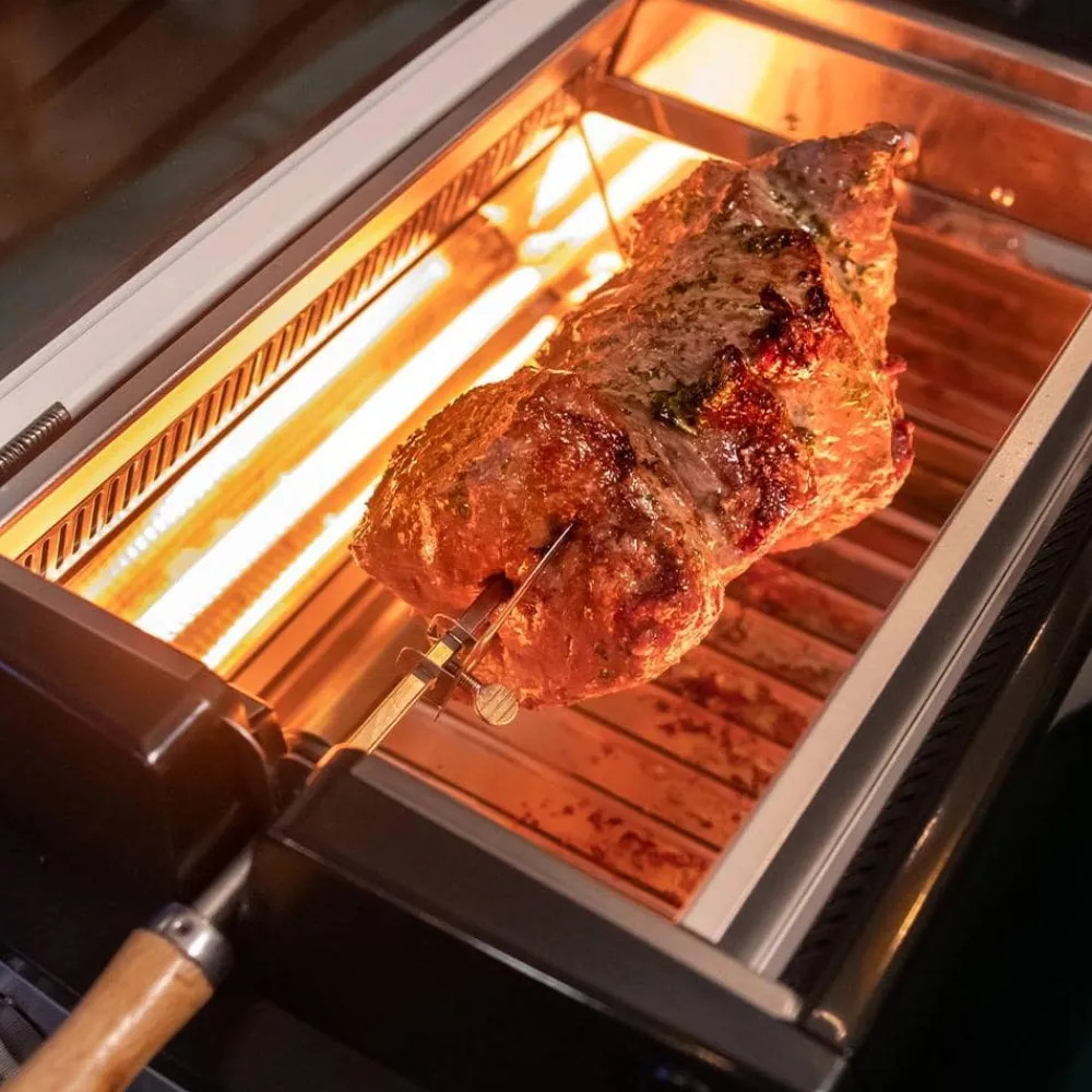 Livington Küchengeräte-Rotisserie Chef Tischgrill inkl. Zubehör GRATIS