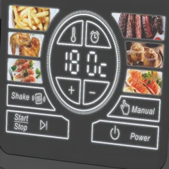 Livington Küchengeräte-Smart MultiFryer Heißluftfritteuse mit SmartSensor-Technologie