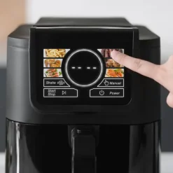 Livington Küchengeräte-Smart MultiFryer Heißluftfritteuse mit SmartSensor-Technologie
