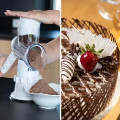 Livington Küchenhelfer & Kochzubehör|Küchengeräte-Sumo Slicer 3in1 Trommelreibe