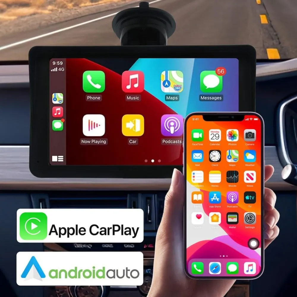Keine Clevere Alltagshelfer|Auto-LumiDash smarter CarPlay Autobildschirm