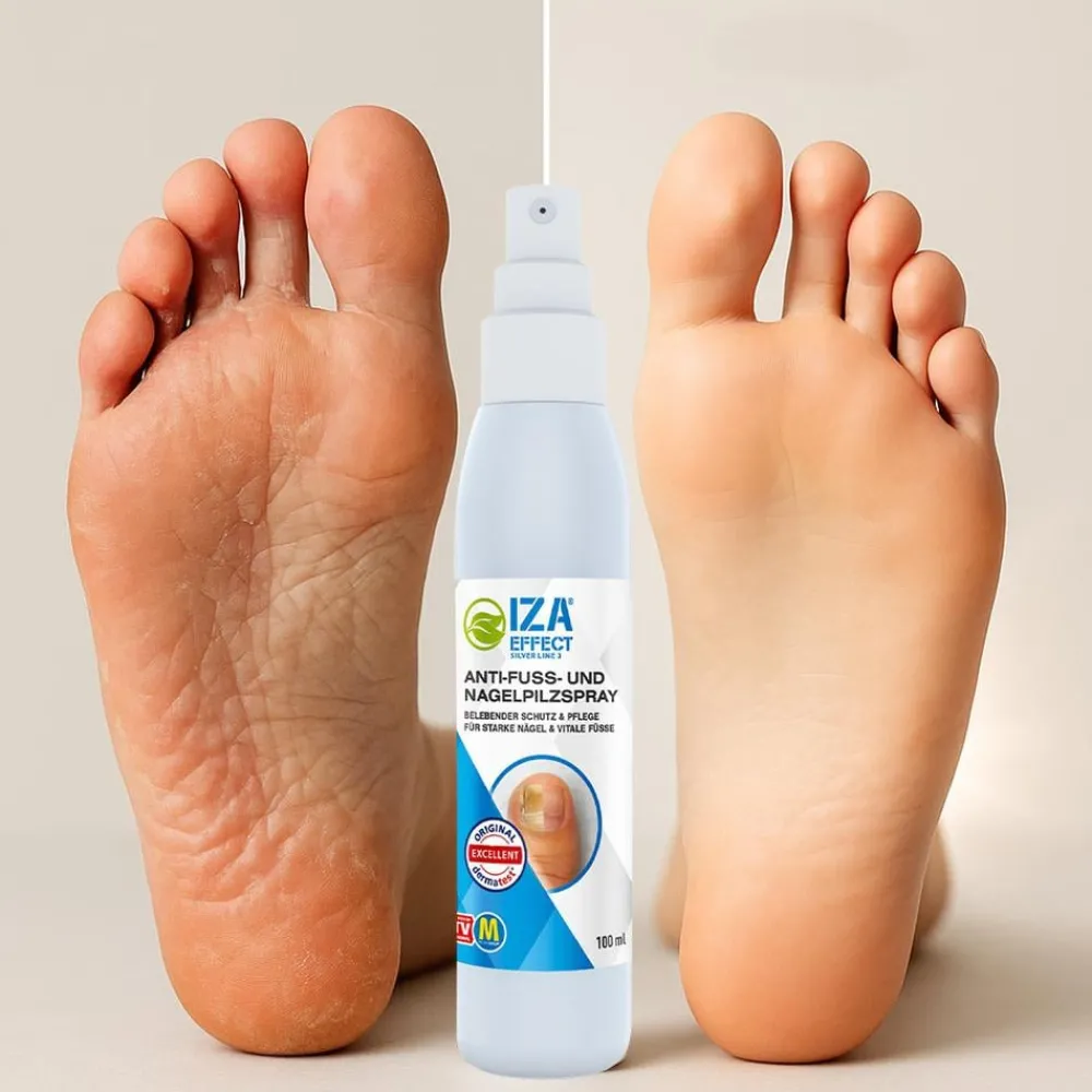 Keine Körperpflege & Hygiene-Mega-Spar-Set IZA Effect Anti Fuß- & Nagelpilz Spray 2+2 + IZA Fresh