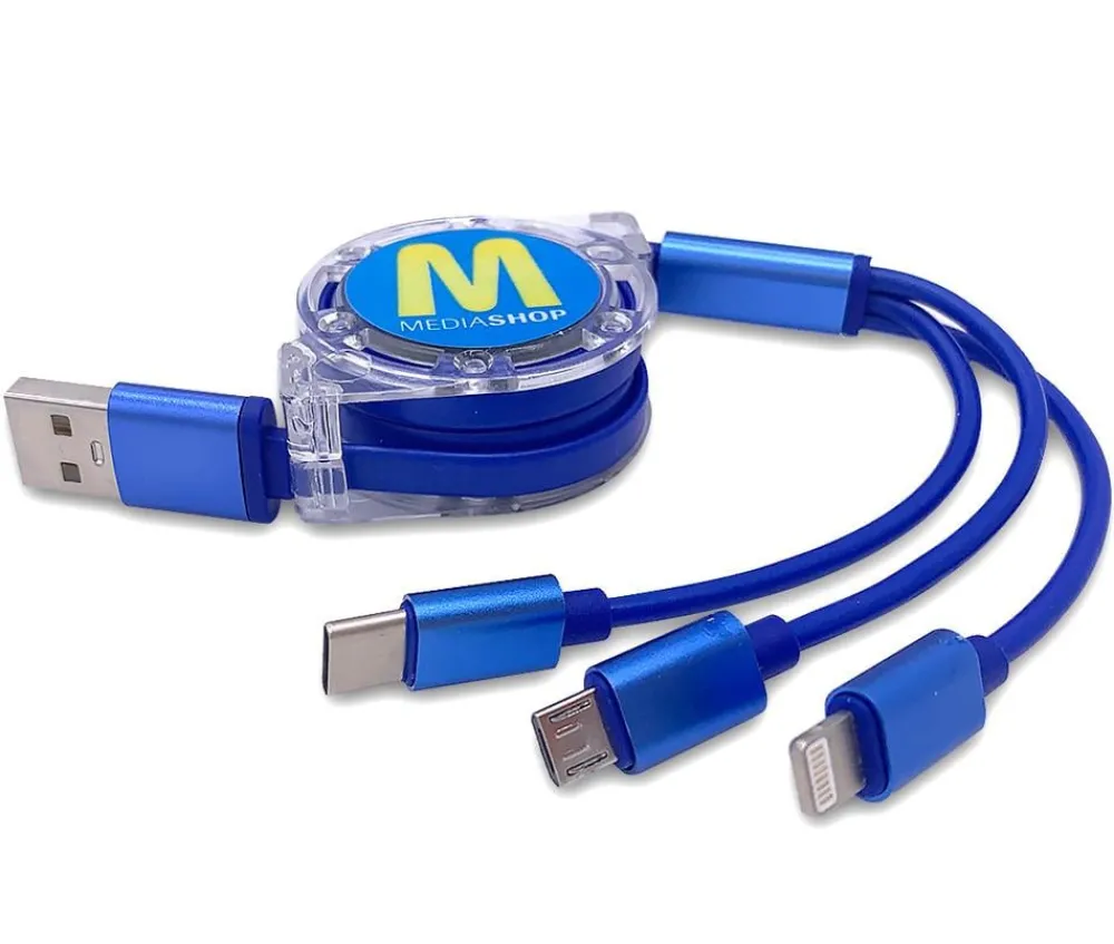Keine Clevere Alltagshelfer-Multi-USB-Ladekabel