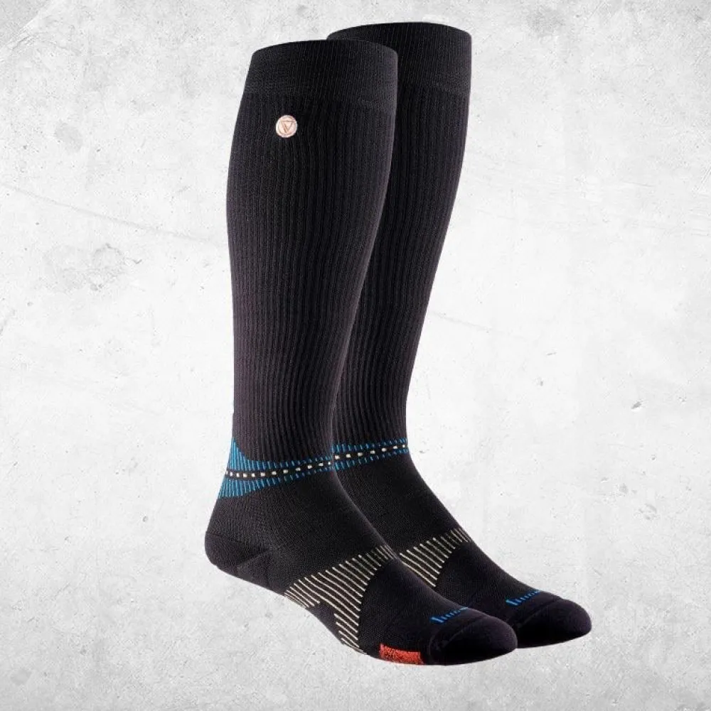 Neurosocks 2 Minuten 2 Millionen-Athletic Knee High Socken schwarz