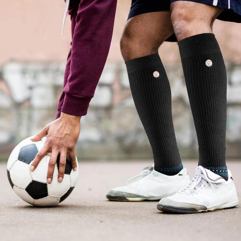 Neurosocks 2 Minuten 2 Millionen-Athletic Knee High Socken schwarz