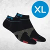 Neurosocks 2 Minuten 2 Millionen-Athletic NoShow Socken schwarz