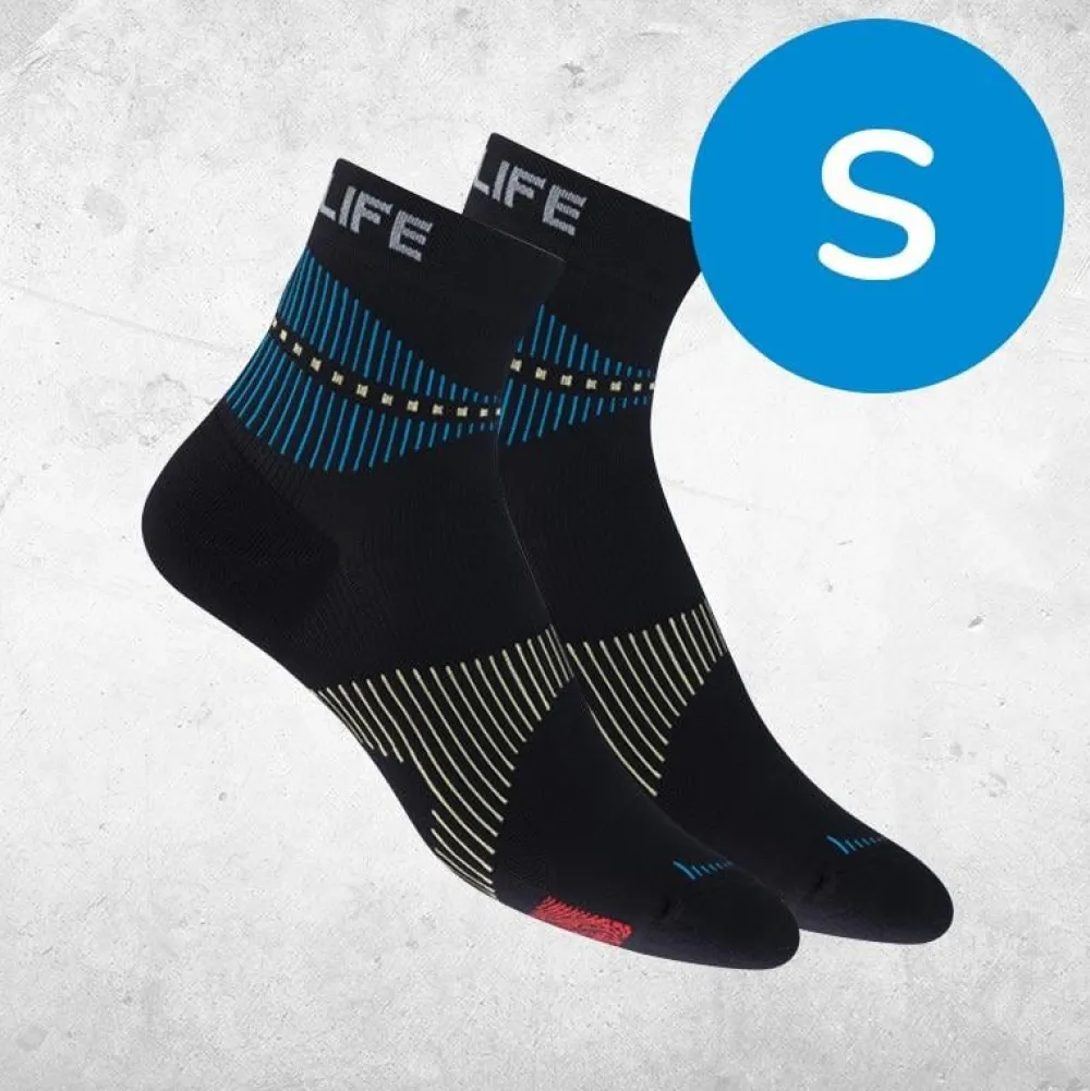 Neurosocks 2 Minuten 2 Millionen-Athletic Socken schwarz