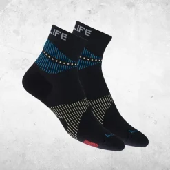 Neurosocks 2 Minuten 2 Millionen-Athletic Socken schwarz