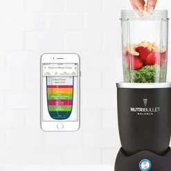 NutriBullet Küchenhelfer & Kochzubehör|Küchengeräte-® Balance Standmixer / schwarz