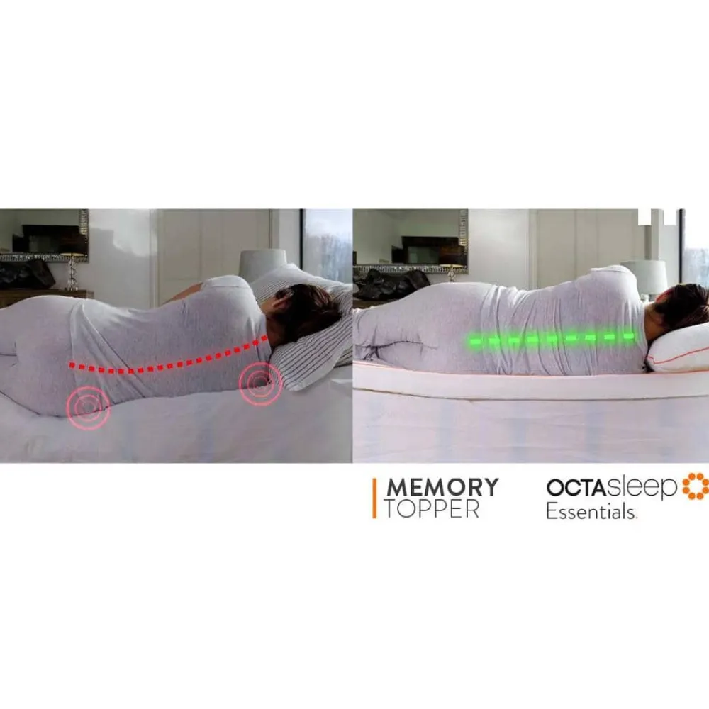 OCTAsleep Topper-Essentials Memory Topper