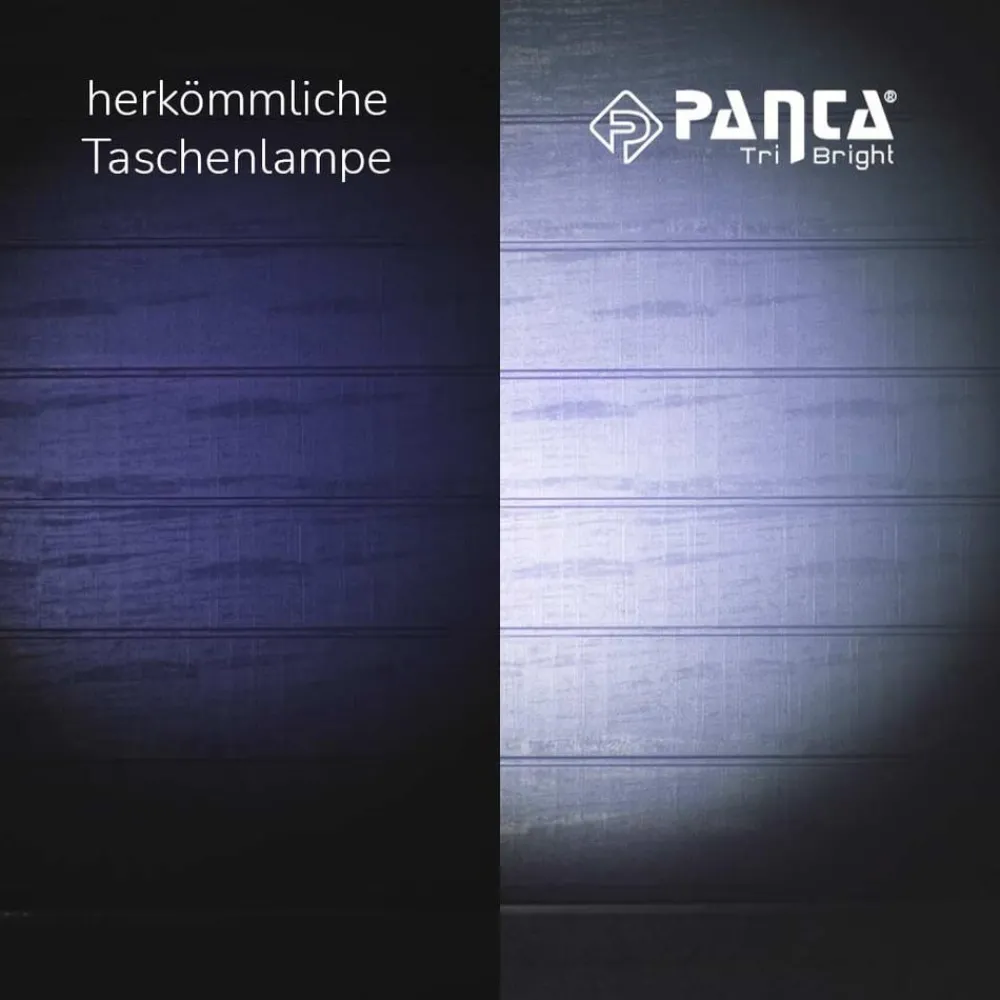 Panta Beleuchtung-TriBright 3in1 Power Taschenlampe inkl. Zubehör GRATIS