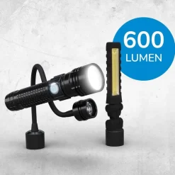 Panta Beleuchtung-TriBright Pro 3in1 Power Akku Taschenlampe